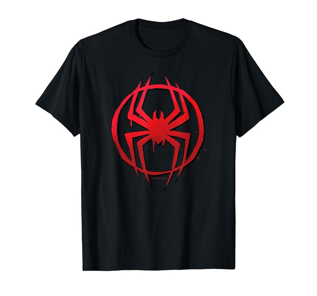 Marvel's Spider-Man: Across the Spider-Verse Miles Symbol Dot T-Shirt