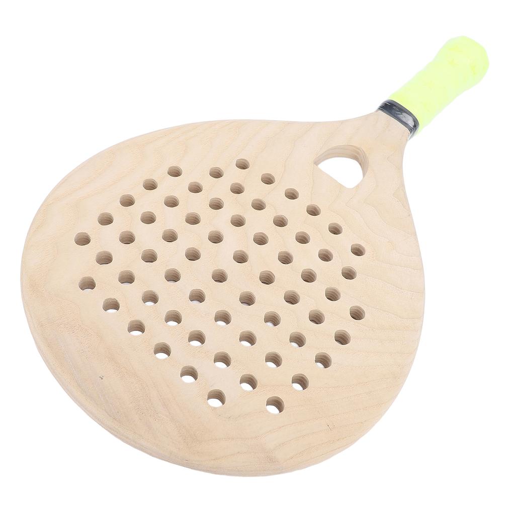 Beach Tennis Paddle Lightweight Wooden Beach Tennis Racket Better Control Anti Slip