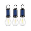 1/3/5pcs Outdoor TypeC Charge/Solar Power LED Lamp Bulb High Brightness Emergency Light Hook Up Camping Fishing Portable Lantern