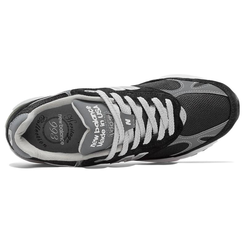 New Balance Женские кроссовки 993 Сделано в США 'Черно-серые' WR993BK