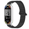 Магнитный ремешок для Xiaomi Mi Band10 9 8 Браслет Умный ремешок Замена для мужчин Женщин Спортивный силиконовый ремешок для запястья для Xiaomi Smart Band 10
