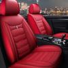 Universal PU Leather Auto Car Seat Cover Automobile 5 Seats Covers Waterproof Anti-Slip Vehicle Seat Covers for Most Models of Car SUV