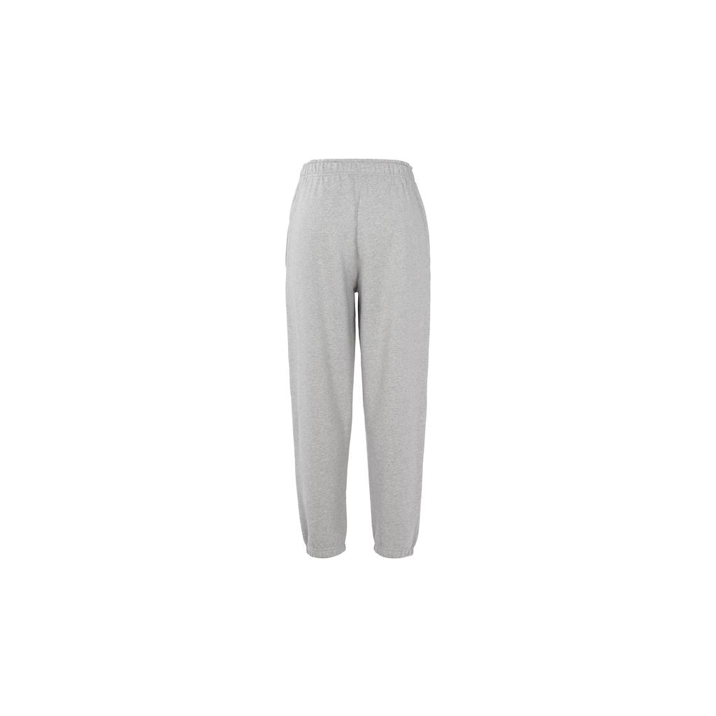 Nike Мужские флисовые джоггеры Solo Swoosh, серо-меланжевые DA0330-063