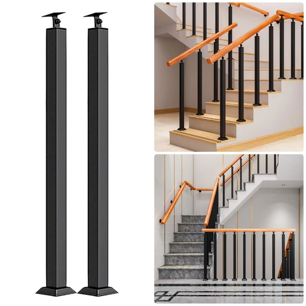 1Pcs Simple Stair Handrail Guardrail Modern Style Balcony Fence Villa Balcony Protection