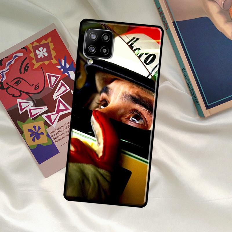 Гонщик Айртон Сенна Чехол Для Samsung Galaxy A14 A34 A54 A12 A22 A32 A52 A72 A13 A23 A33 A53 A52S A71 A51 Чехол
