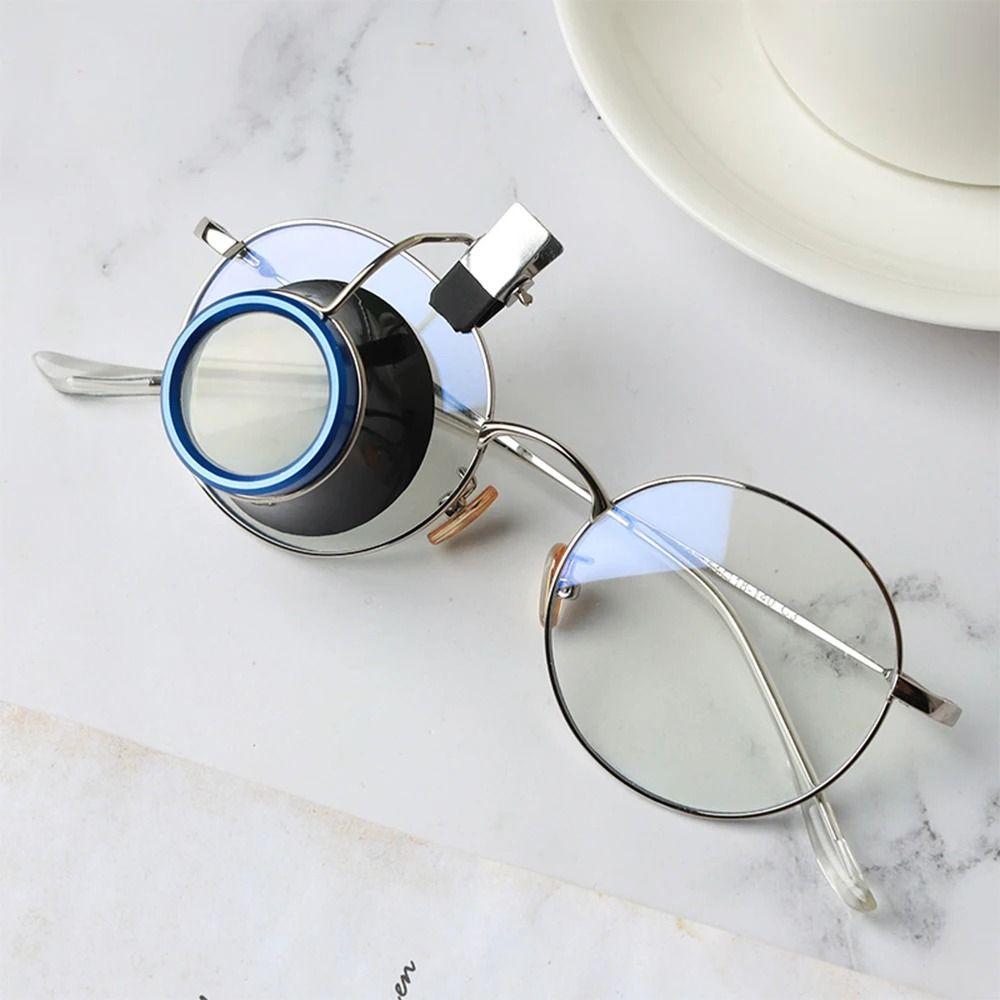 Magnifying Lens Clip-On Eyeglass Magnifier Clip-On Eyeglass Frame Magnifier  Electronics Repair