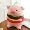 Новая плюшевая игрушка Hamburg Lulu Pig, мультяшная милая кукла для подруги, детский подарок на день рождения