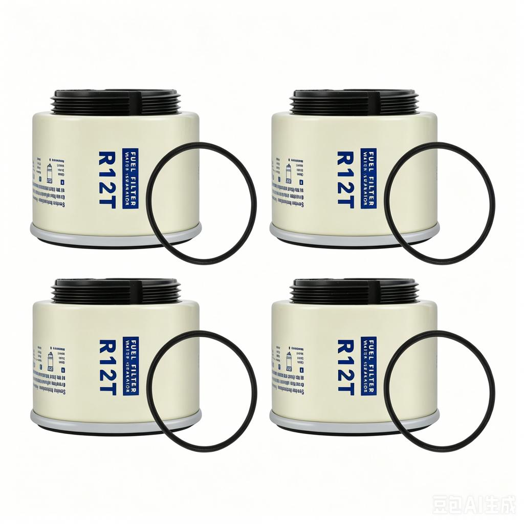 R12T Fuel Filter Water Separator with Bowl and R12T Element - Replaces# S3240 R12T 120AT 18-7987 NPT ZG1/4-19 Automotive Parts Fuel Filters5