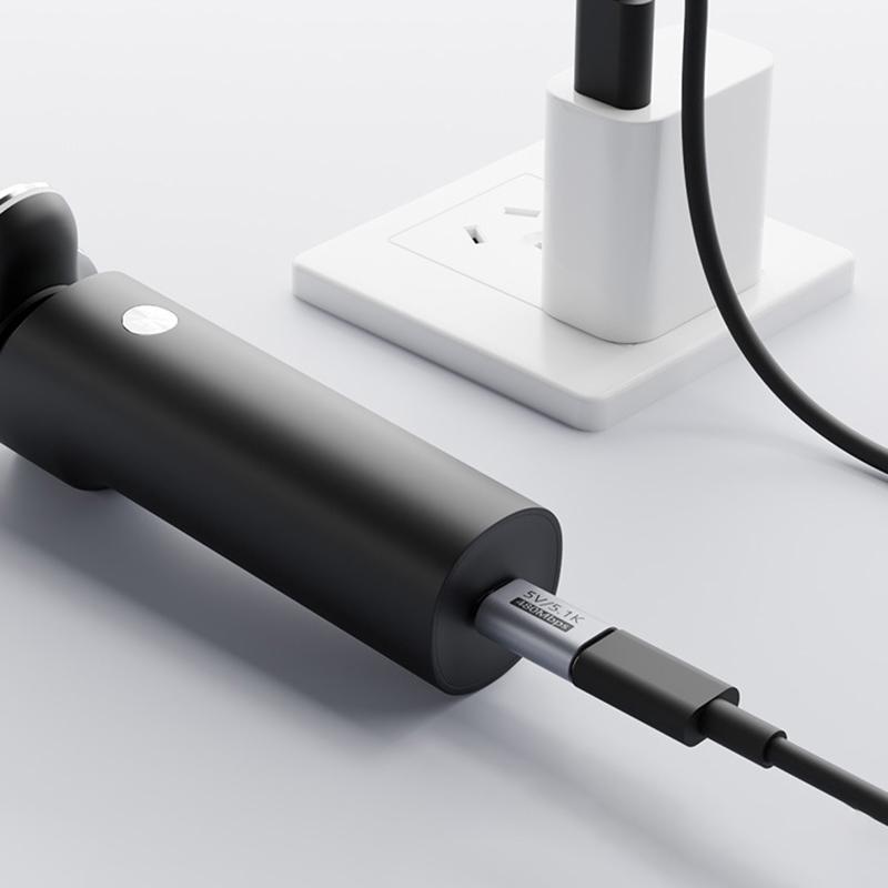 Прочный USB-C адаптер для зарядки 5В Защита от перенапряжения Резистор 5.1K Совместим со всеми смарт-гаджетами Type-C