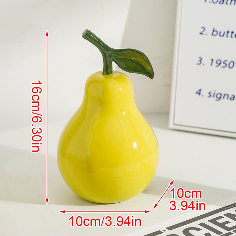1шт миниатюры фигурки настольные украшения скульптура современная имитация фруктовая статуэтка креатив 2 стиля