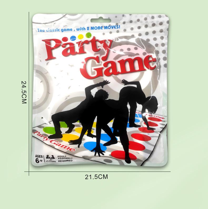 Интерактивный танцевальный коврик Boom Party Twister — игровой коврик для дома и улицы.