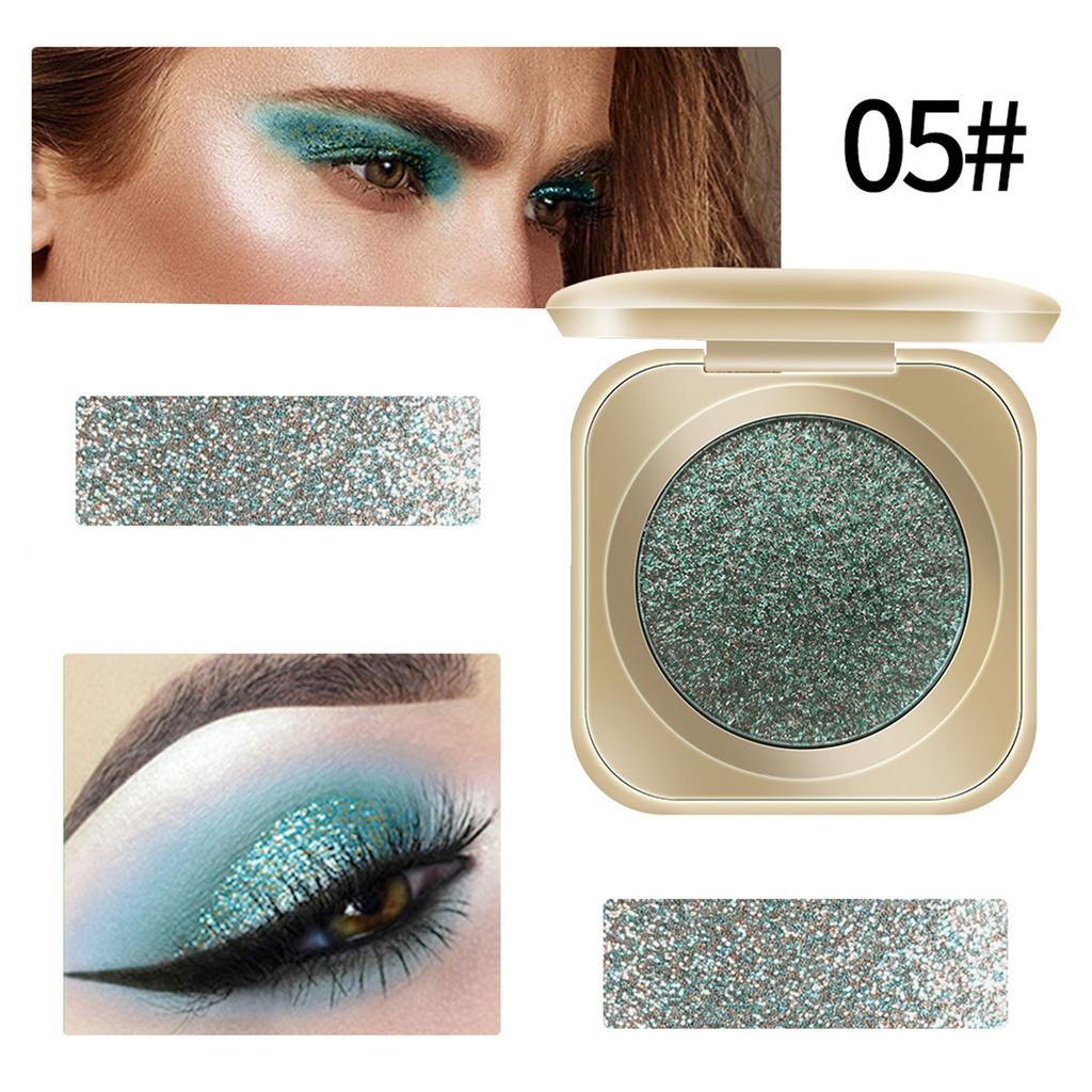 Shimmer Eyeshadow Palette High Pigment Long Lasting Waterproof Cream Eyeshadow Versatile for Eye Makeup and Face Highlighting