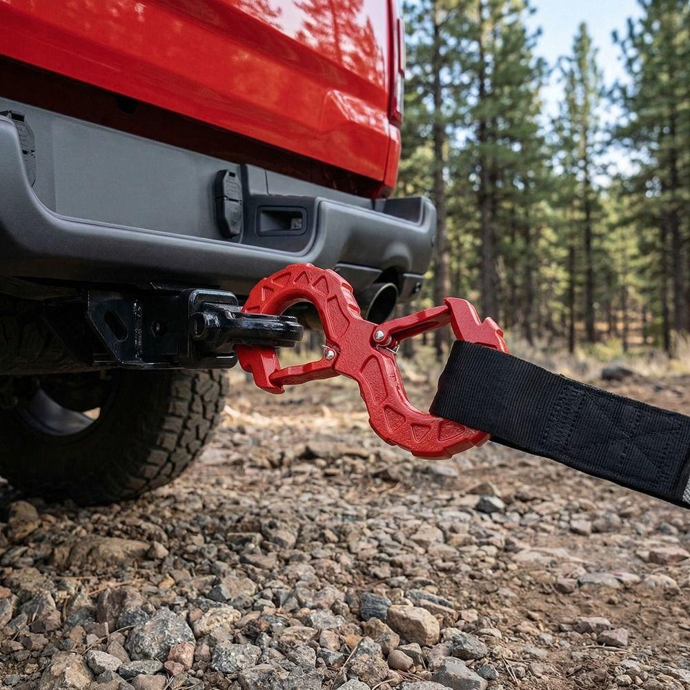 High-strength S-shaped Hook Universal Double Ended U-buckle Rescue Hook  Off-Road Towing