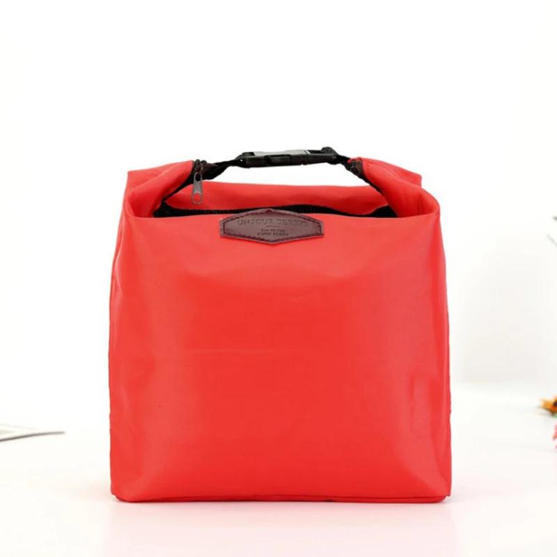 Портативный термоизолированный кулер для пикника для контейнера для ланч-бокса, чехол, домашний органайзер, нейлоновая водонепроницаемая сумка для хранения ланча, 1 шт.