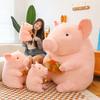Hamburger Pig Doodle Doll Plush Toy Girl Child Sooth Cute Greedy Gifts Doll