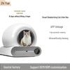 Smart Ozone Deodorizing & Automatic Cleaning Cat Litter Box - Anti-Splash, Extra Large, Fully Enclosed Pet Toilet