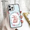 Чехол для телефона Кролики Зайчики Для iPhone 17 Air 16 16e 15 plus 11 12 13 14 pro max корпус coque