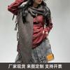 Trendy New Scarf Women's High-end Sense Versatile Atmosphere Wool Shawl Warm Thickened Fringed Cashmere Scarf
