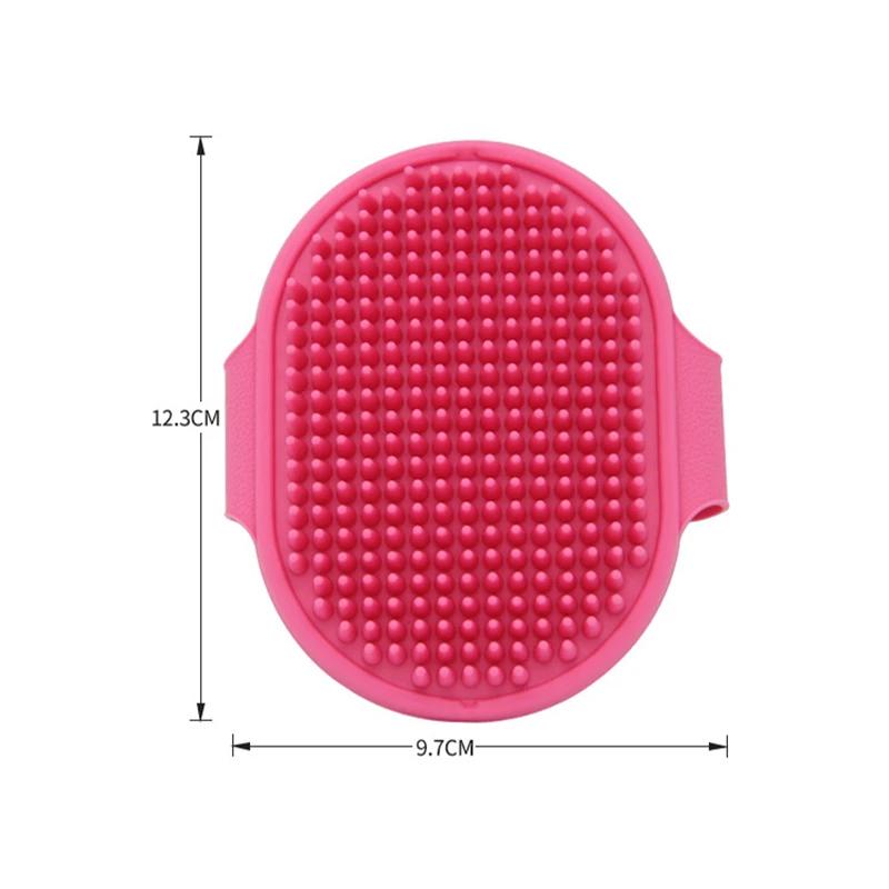 Dog Shower Brush, Silicone Pet Massage Brush, Short Haired Cat Scrub Brush, Shower Glove Cleaning Products Gloves Silicone