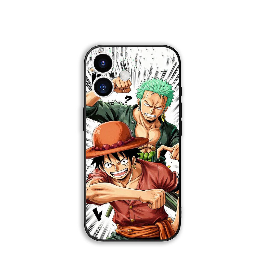 Phone Cover Luffy One Sanji Piece Roronoa Zoro for Apple iPhone 16 15 14 Plus 13 12 Mini 17 Pro Max + ProMax 16E Air 15+ Case