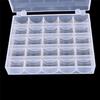 25 Cell Empty Bobbins Spools Box Sewing Machine Bobbin Case Organizer Storage