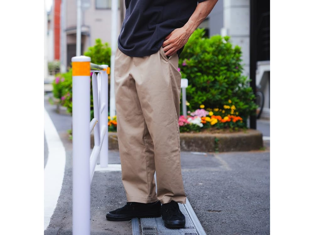 Snow Peak Брюки из твила TC и XL EC-PA-25SU001, мужские женские бежевые,