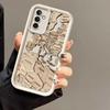 Чехол для телефона с картой мира и самолетами для путешествий для Samsung Galaxy S26 S25 S24 S23 S22 S21 FE S20 ULTRA PLUS ТПУ Чехол Funda Shell Capa Cover