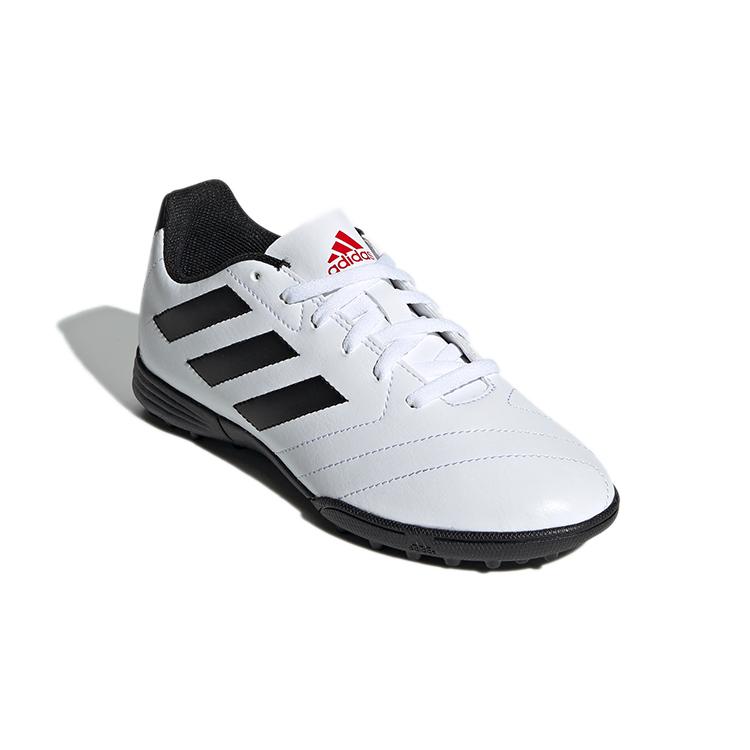 adidas VII Tf J Износостойкие Низкие Детские Футбольные Бутсы Белый Черный Дети Возрастом 3 7 Лет EF7251