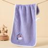 Xiaomi 25*50cm Baby Coral Fleece Towel for Baby Gift Kids Bathroom Hangable Handkerchief Cute Cartoon Printed Face Towel