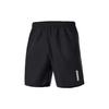 Li Ning Training Series Solid Color Elastic Breathable Cool Feel Five-Point Sports Shorts Men Shorts Black AKSR553-2