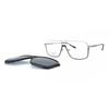 Zs24157lpmag Set With Clip On 048 Men Eyeglasses