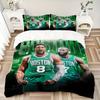 Boston Celtics Team Spirit Print 3Pcs Bedding Setduvet Cover With 2 Bedropillowcase Home Birthday Gift