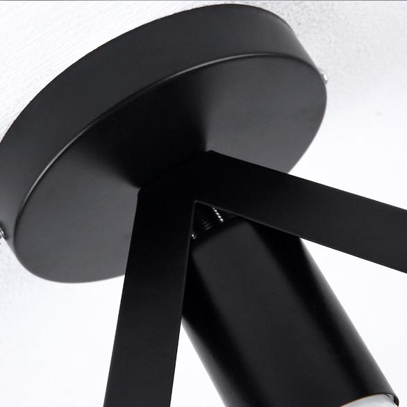 Треугольный железный потолочный светильник Ретро потолочный светильник Кухня Ресторан Кафе Гостиная Коридор