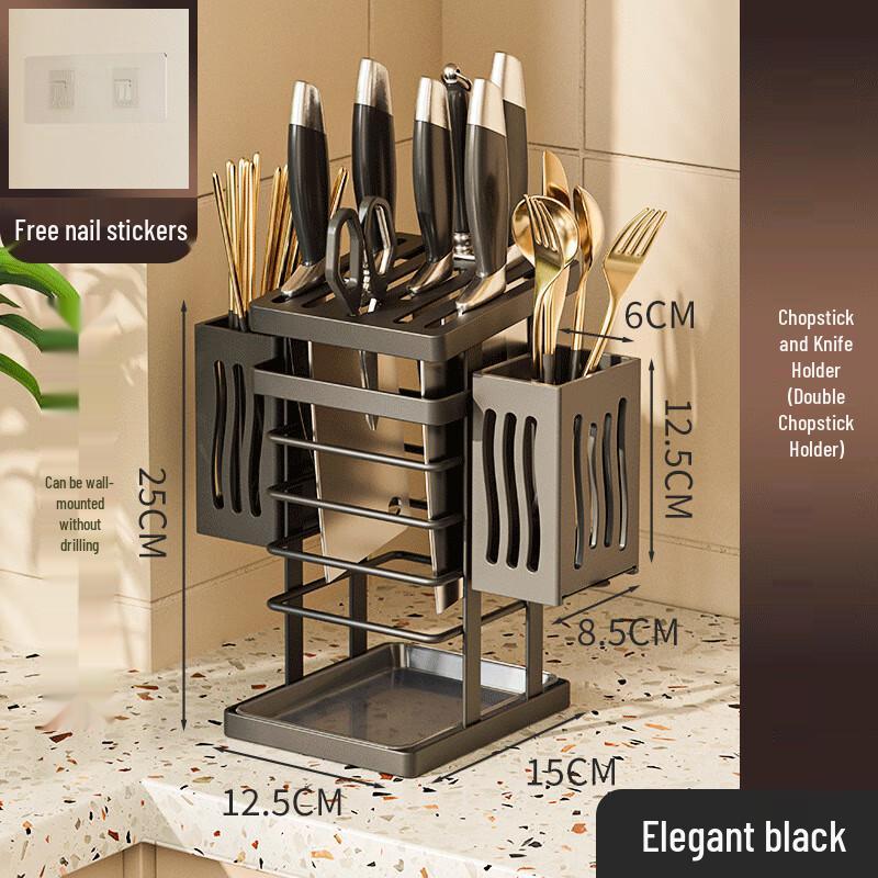 Miling Kitchen Knife & Utensil Holder