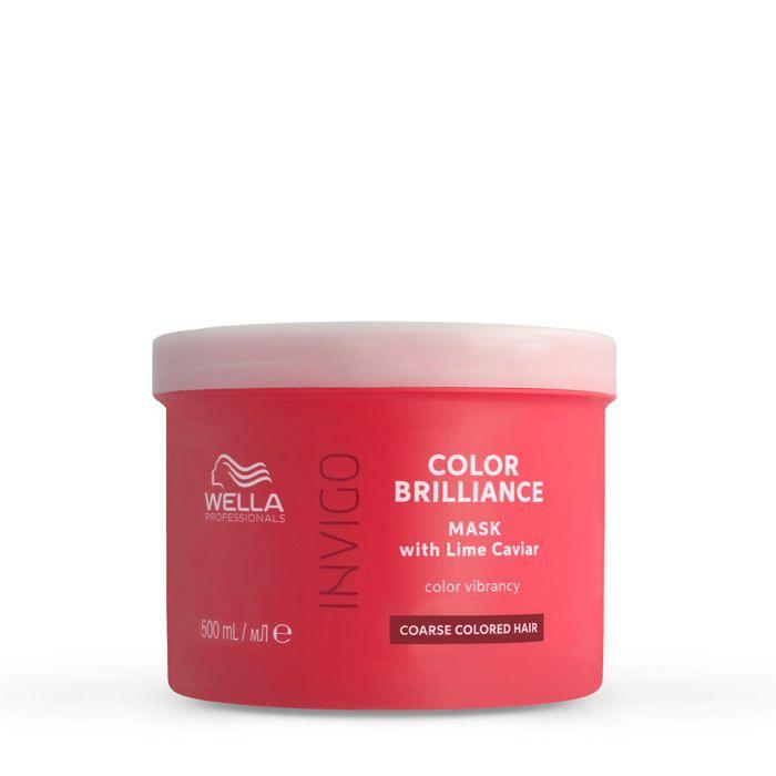 Маска - Wella Professionals - Invigo Color Brilliance - 500 мл - Для окрашенных волос - Мгновенное сияние