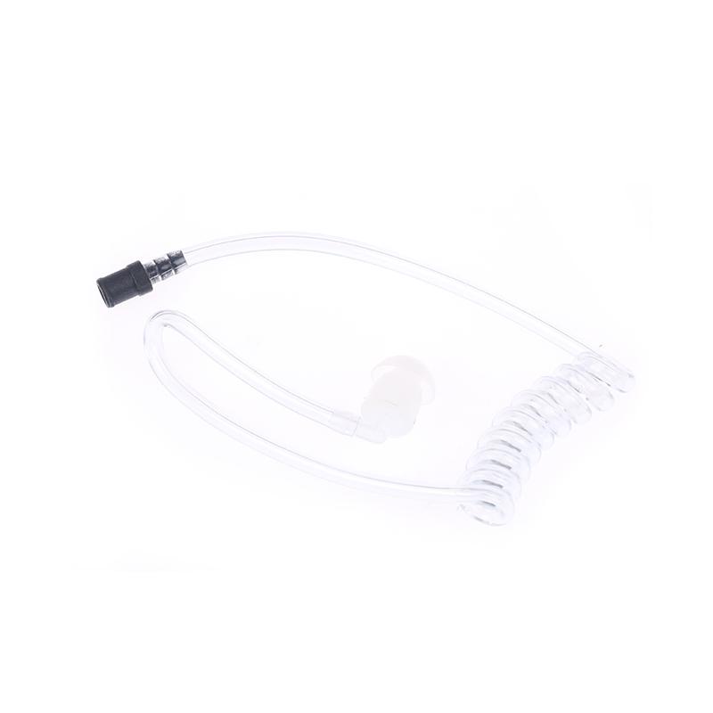 Наушники с прозрачной катушкой, акустическая воздушная трубка, затычка для ушей для рации с двусторонней радиосвязью