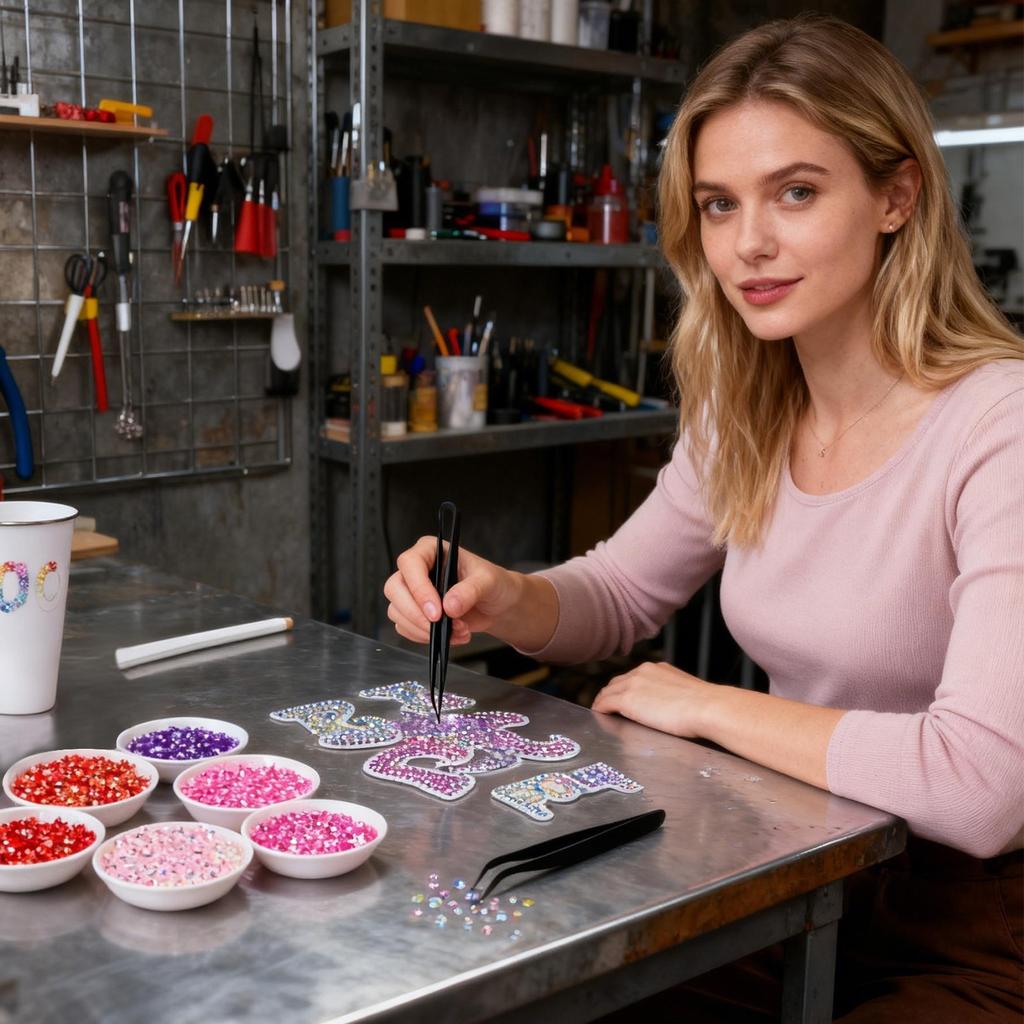 30000Pcs Resin Rhinestones With Tweezers For Bedazzling, Multicolor 3mm Crystal With 1Pcs 10ml Jewelry Glue For Nail Crafting Makeup