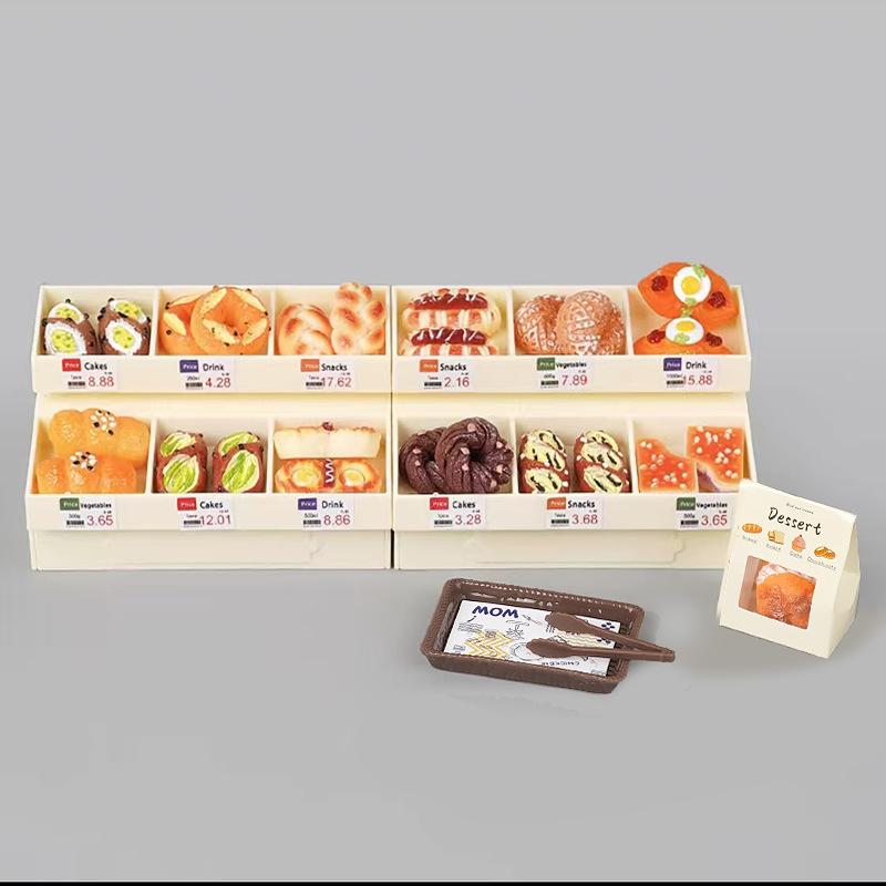 Миниатюрная макетная плата, модель десерта, симуляция, игрушка для ролевых игр, украшение для полки, съедобная игра, кукольный домик, маленькое украшение