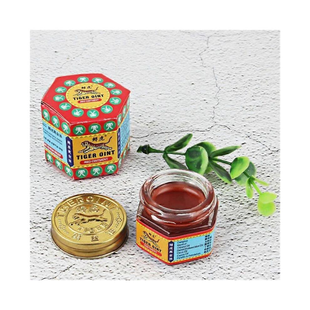 3pcs Thailand Tiger Balm Ointment Joint Arthritis Muscle Pain Red Tiger Balm Medicine Body Massage Itch Cream