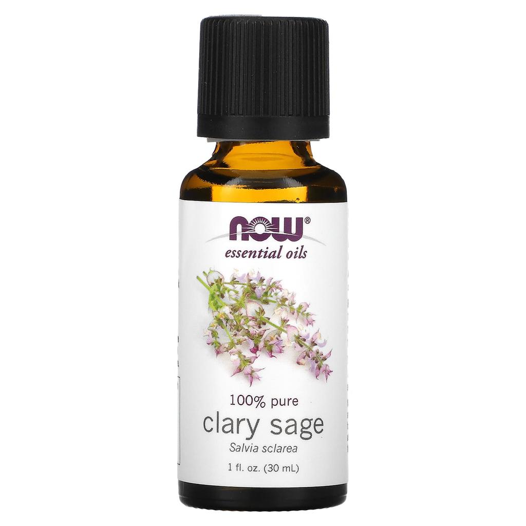 Now Foods Essential Oil, Clary Sage, 1 Fl Oz (30 Ml)