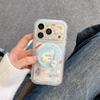 Магнитная наклейка-подставка в виде кролика для чехла iPhone 17/16 Pro Max/15 Pro