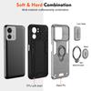 Moto Edge 40 Luxury Armor Magnetic Wireless Charge Phone Case For Motorola Moto Edge 40 Neo Shockproof Camera Protection Cover