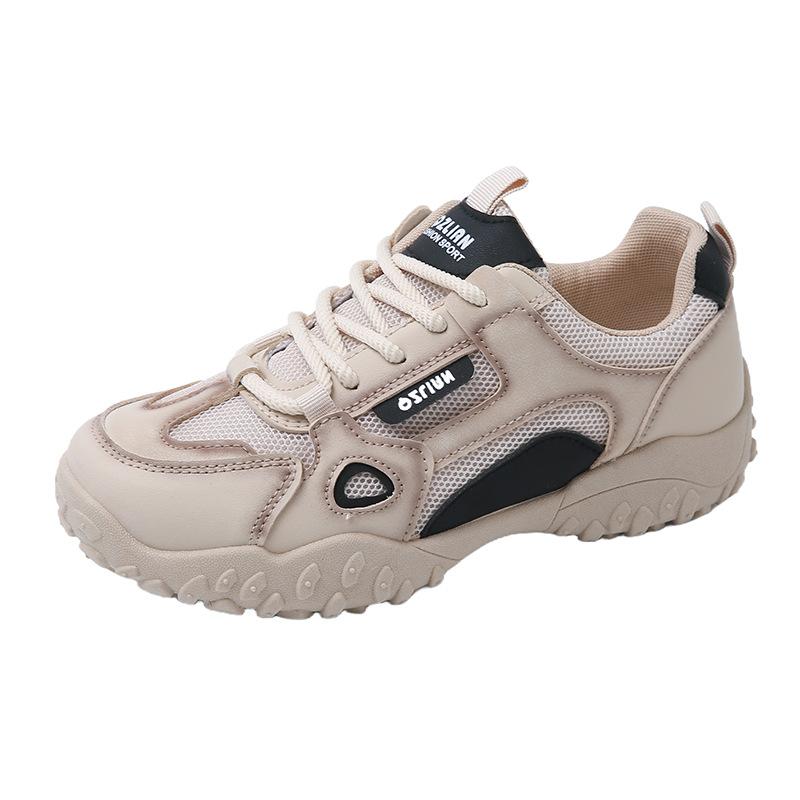 2025 весна маленькие белые туфли новая корейская версия ins женские студенческие туфли для увеличения роста на платформе спортивные туфли для скейтбординга повседневная обувь женская L0801