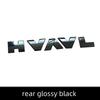 Haval H6 Черные Логотипы Эмблемы Для Great Wall Haval Dargo Jolion H5 M6plus Передняя Решетка Багажник Задняя Наклейка Наклейка На Кузов 1шт