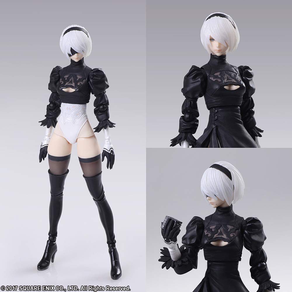 Автомата Bring Arts YoRHa Тип B Версия ПВХ Раскрашенная Фигурка Действия NieR № 2 2.0