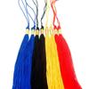 Новый Золотой Кулон Кисточка на Выпускной DIY Веревка для Подвешивания Украшение для Шапки Выпускника Длинная Бахрома Кулон Кисточка Аксессуары для Вечеринки