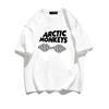 Arctic Monkeys Rock Band T Shirt Fashion Hip Hop UnisexTshirt Clothes Manga Short Sleeve Tee Streetwear Y2k Trend Tops