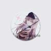 32/44/58mm Anime Mizuki Akiyama Badges Project SEKAI Brooch Round Brooches Jewelry Creative Art Pins for Backpack Decor Gift Accessory