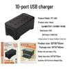 Высокомощное USB-зарядное устройство с несколькими портами (10, 15, 20 и 30 портов) для мобильных устройств