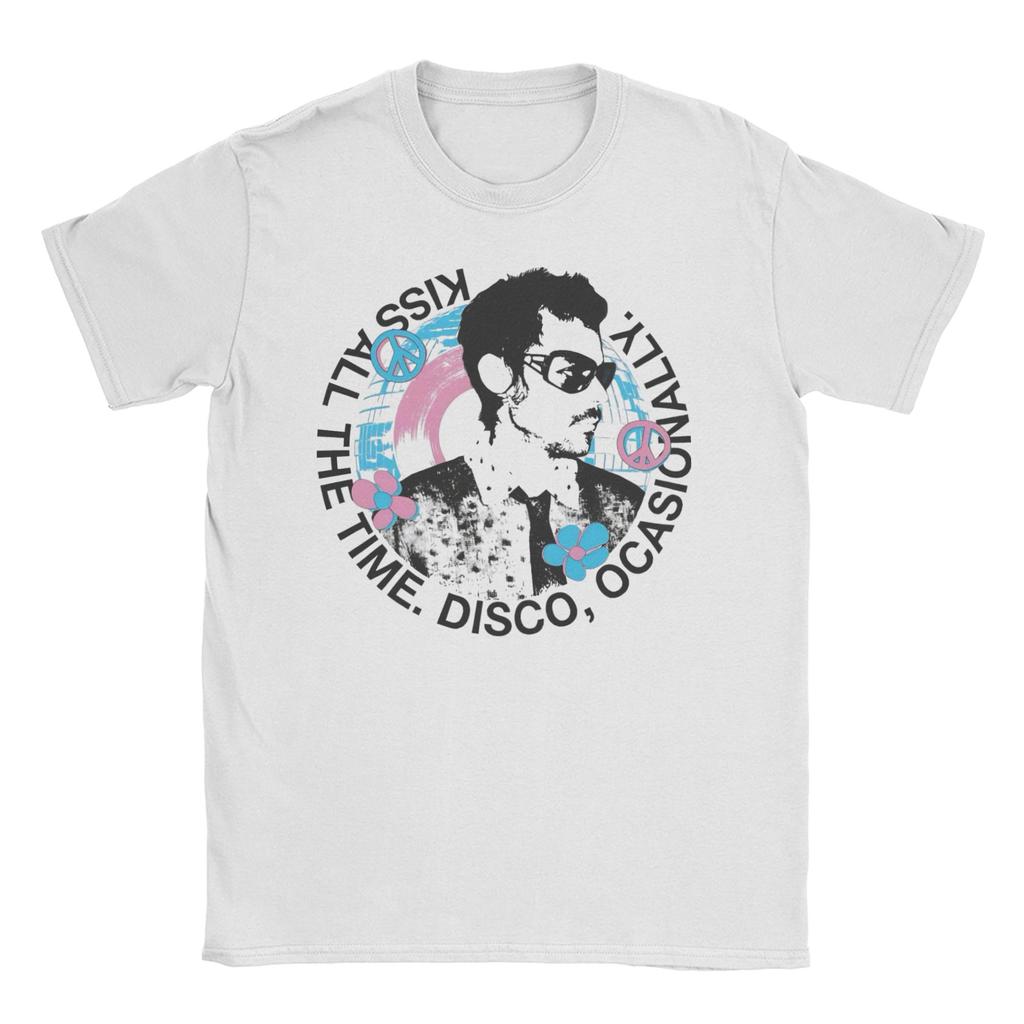 Kiss All The Time Harrys Tour TShirts Unisex Women Styles Hipster Pure Cotton Tee Shirt Crewneck Short Sleeve T Shirt 6XL Clothes